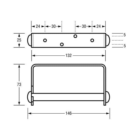 Stainless Steel Toilet Roll Holder - Mekamart Australia