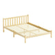 Artiss Bed Frame Double Size Wooden Oak SOFIE - Mekamart Australia