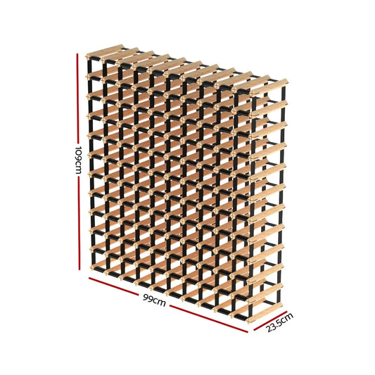 Artiss Wine Rack 120 Bottle - Mekamart Australia