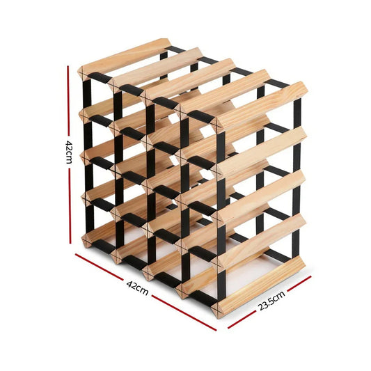 Artiss Wine Rack 20 Bottle - Mekamart Australia