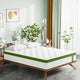 BedStory 34cm Single Latex Hybrid Mattress Medium Firm - 5 Zone Pocket Spring Bed for Pressure Relief Motion Isolation - Mekamart Australia