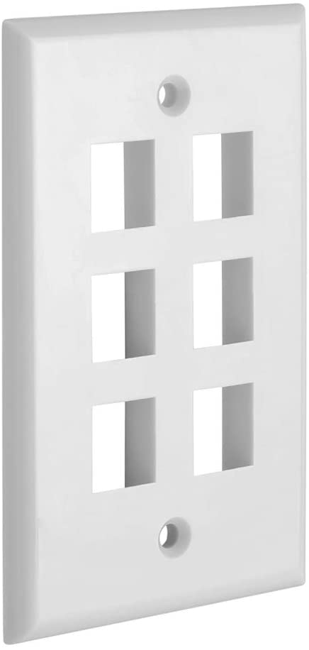 Outlet wall plates and covers for home interiors.