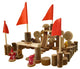Tree Castle Blocks 75 Piece - Mekamart Australia