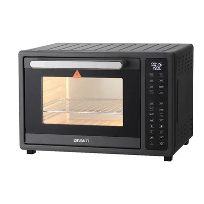 Devanti Air Fryer 32L W/ LCD Touch Oven 1700W - Mekamart Australia