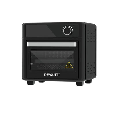 Devanti Air Fryer 15L LCD Fryers Oven - Mekamart Australia