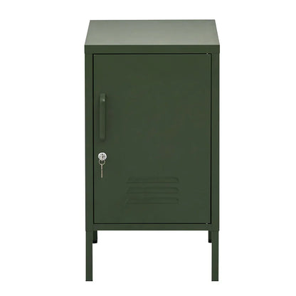 Artiss Bedside Table Metal Cabinet - Green - Mekamart Australia