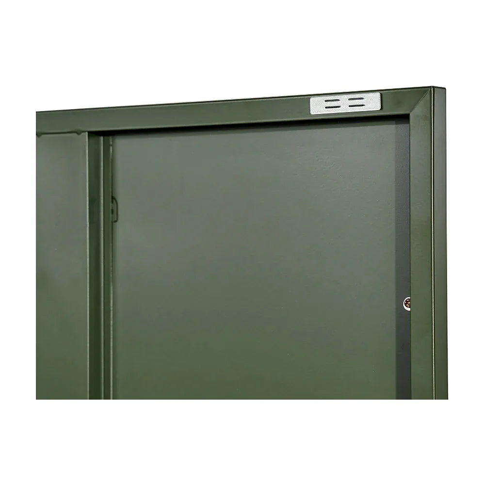 Artiss Buffet Sideboard Metal Cabinet - DOUBLE Green - Mekamart Australia