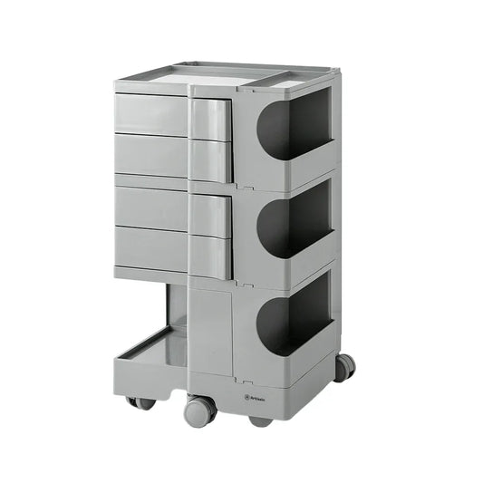 ArtissIn Storage Trolley Bedside Table 5 Tier Cart Boby Replica Grey - Mekamart Australia