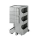 ArtissIn Storage Trolley Bedside Table 5 Tier Cart Boby Replica Grey - Mekamart Australia
