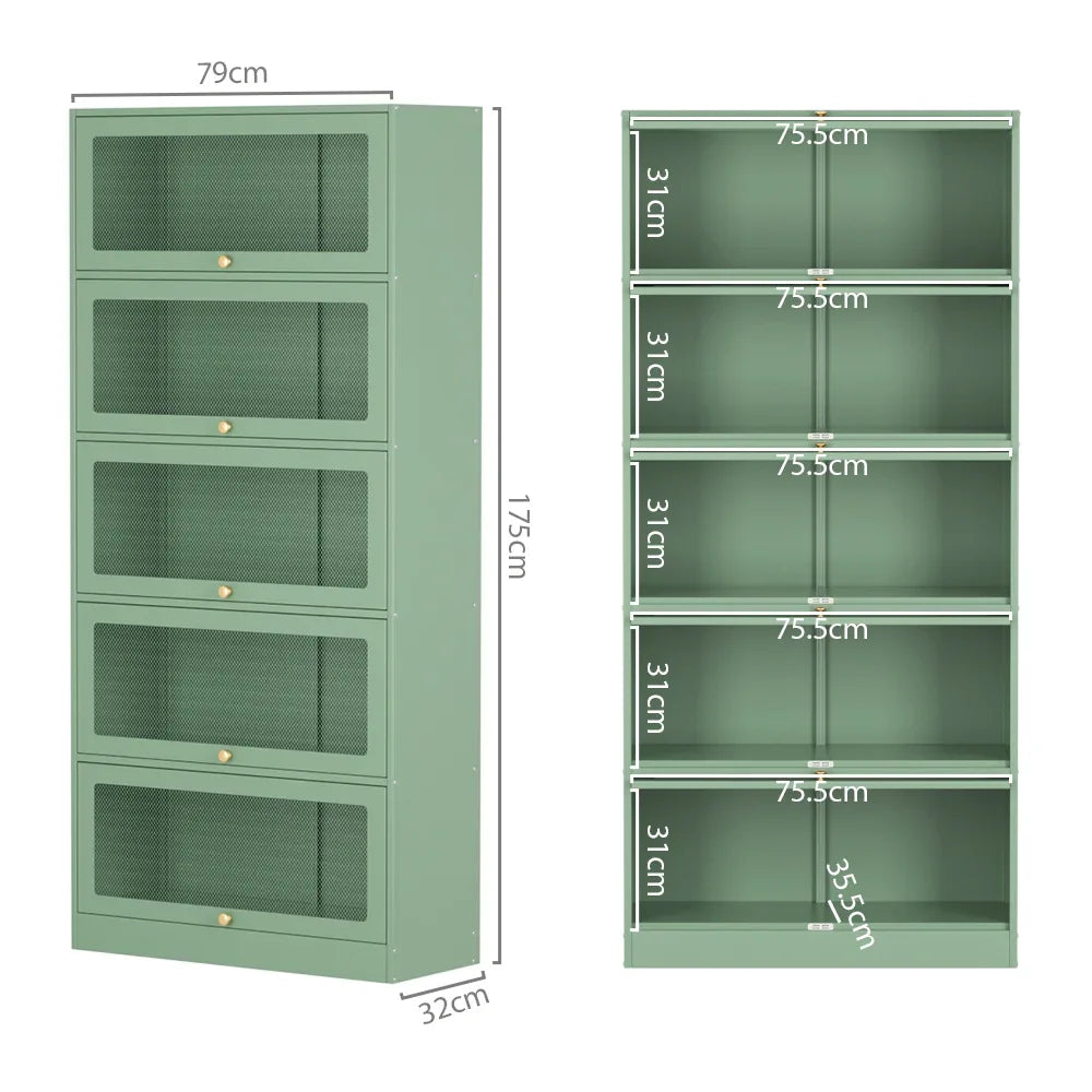 Artiss Buffet Sideboard Metal Cabinet - ELIA Green - Mekamart Australia
