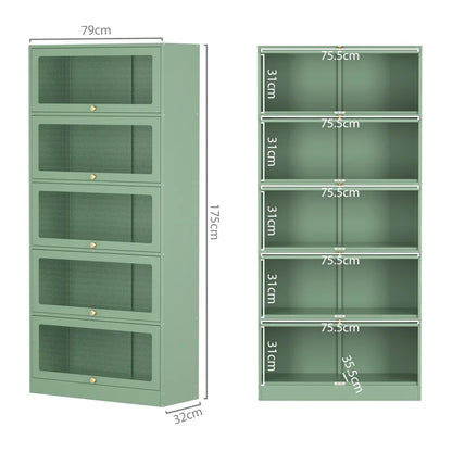 Artiss Buffet Sideboard Metal Cabinet - ELIA Green - Mekamart Australia