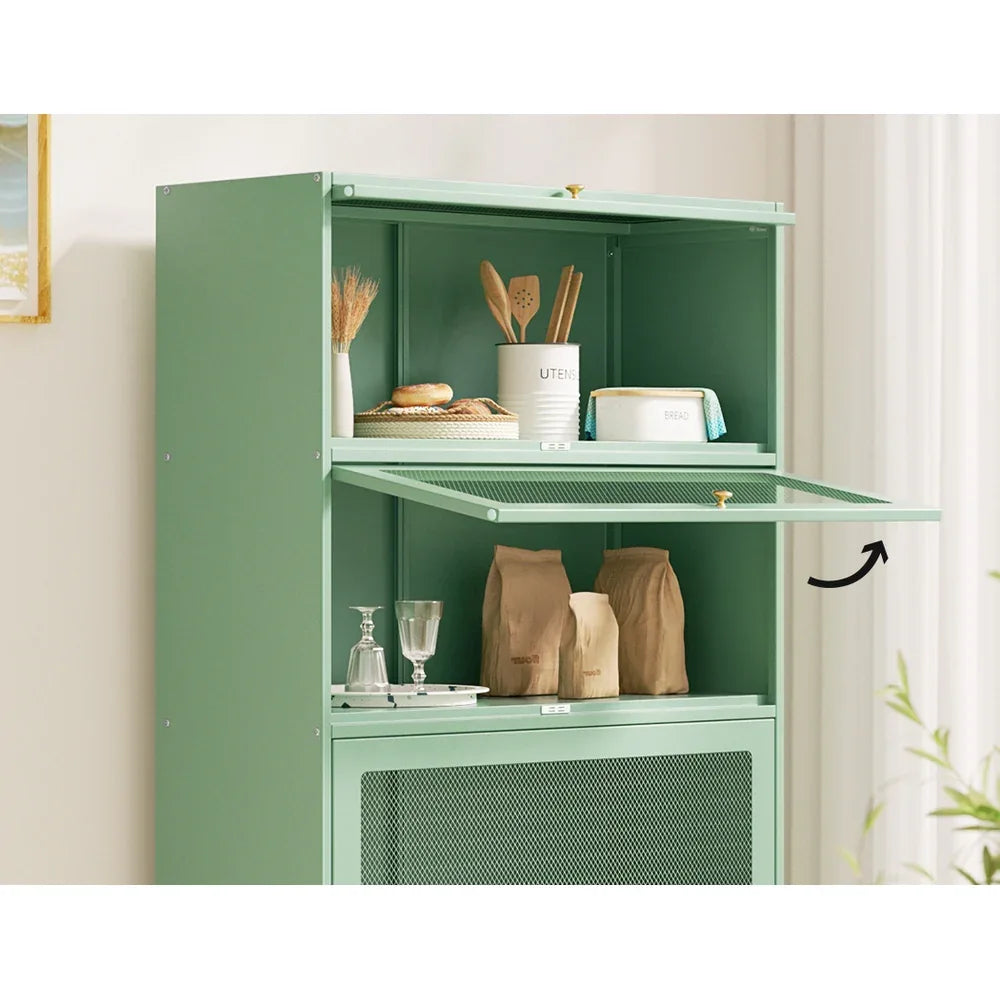 Artiss Buffet Sideboard Metal Cabinet - ELIA Green - Mekamart Australia