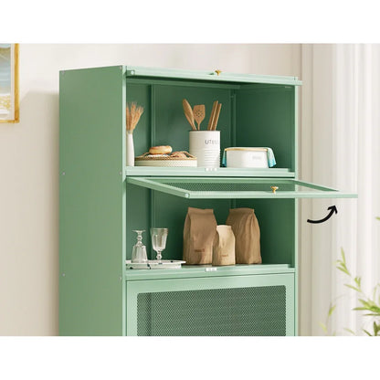 Artiss Buffet Sideboard Metal Cabinet - ELIA Green - Mekamart Australia