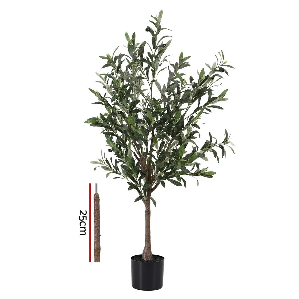 Artiss 155cm Artificial Olive Tree Faux Trees Indoor Decor Artificial Plants Lifelike Plant - Mekamart Australia