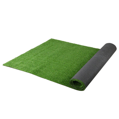 Prime Turf Artificial Grass 2mx10m 17mm Synthetic Fake Lawn Turf Plant Plastic Olive - Mekamart Australia