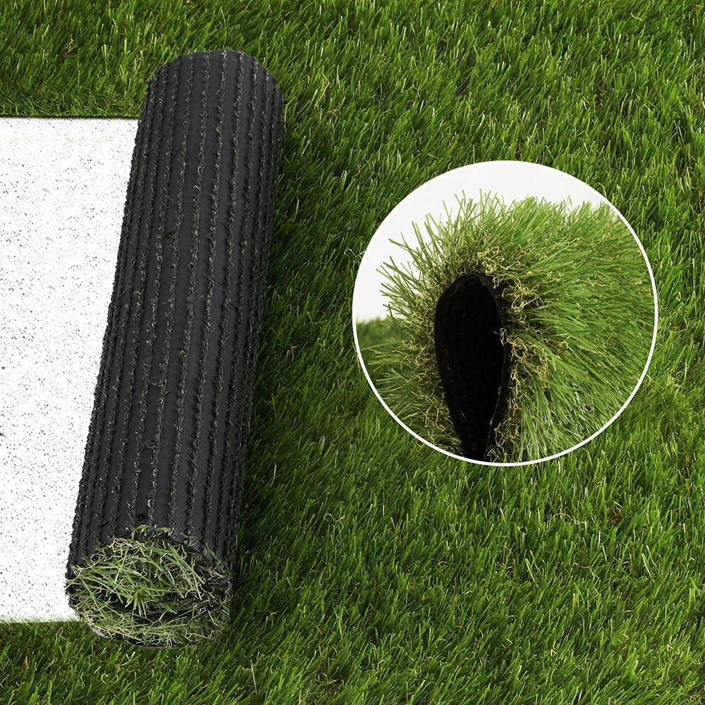 Prime Turf Artificial Grass 45mm 1mx10m Synthetic Fake Lawn Turf Plastic Plant 4-coloured - Mekamart Australia