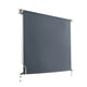 Instahut 1.8X2.5M Outdoor Blinds Awning Roll Down Canopy Retractable Outdoor Blinds Window Shade Grey - Mekamart Australia