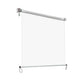 Instahut 1.5X2.4M Outdoor Blinds Clear Roll Down Awning Retractable Outdoor Blinds Water Wind Proof Transparent - Mekamart Australia