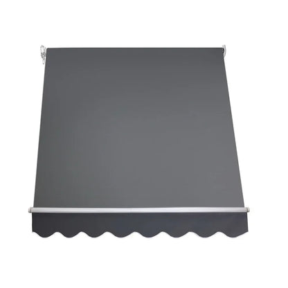 Instahut Window Fixed Pivot Arm Awning Outdoor Blinds Retractable Canopy1.8X2.1M - Mekamart Australia