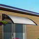 Instahut Window Door Awning 1mx3m Transparent - Mekamart Australia