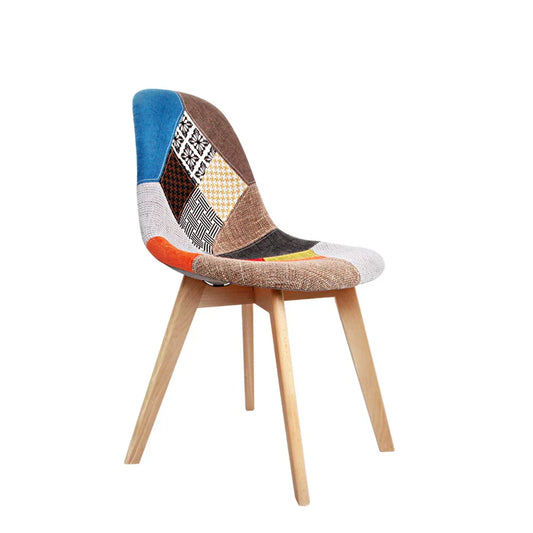 Artiss Dining Chairs Set of 2 Fabric Retro Replica DSW - Mekamart Australia