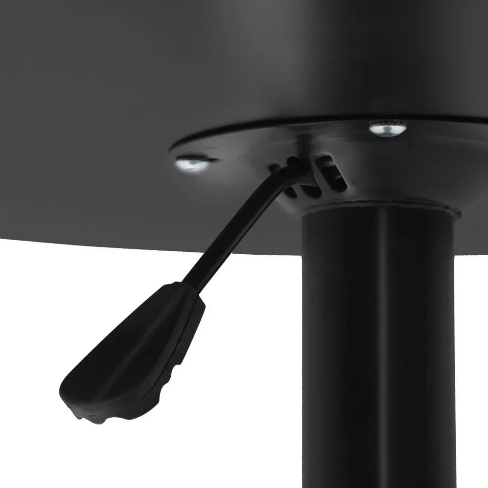 Artiss Bar Table Gas Lift Round Black - Mekamart Australia