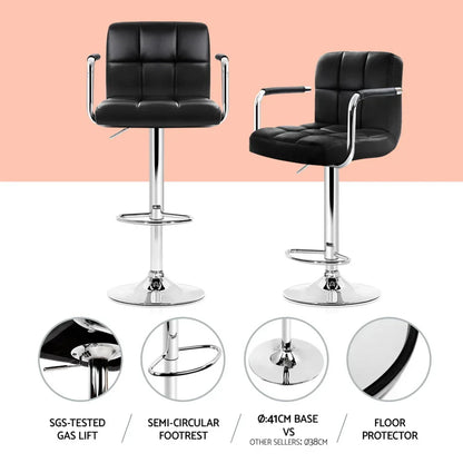 Artiss Bar Table and Stools Set Dining Desk Kitchen Chairs Cafe Pub - Mekamart Australia