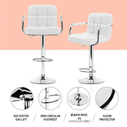 Artiss Bar Table and Stools Set Dining Desk Kitchen Chairs Cafe Pub - Mekamart Australia