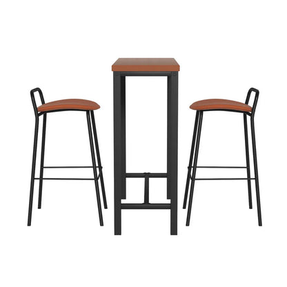 Artiss Bar Table and Stools Set Dining Desk Kitchen Chairs Cafe Pub - Mekamart Australia