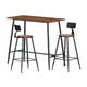 Artiss Bar Table and Stools Set Dining Desk Kitchen Chairs Cafe Pub - Mekamart Australia