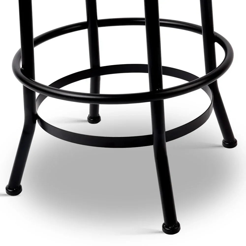 Artiss Bar Stools Adjustable Wood Chairs - Mekamart Australia