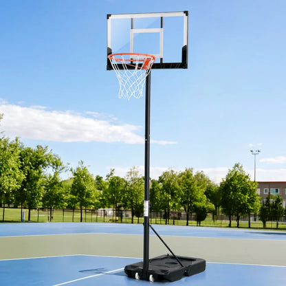 Everfit 3.05M Basketball Hoop Stand System Portable Height Adjustable w/ Knob - Mekamart Australia