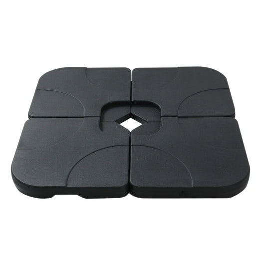 Instahut Outdoor Umbrella Base 50cm 4 Plates Stand Pod Cantilever - Mekamart Australia