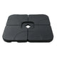 Instahut Outdoor Umbrella Base 50cm 4 Plates Stand Pod Cantilever - Mekamart Australia