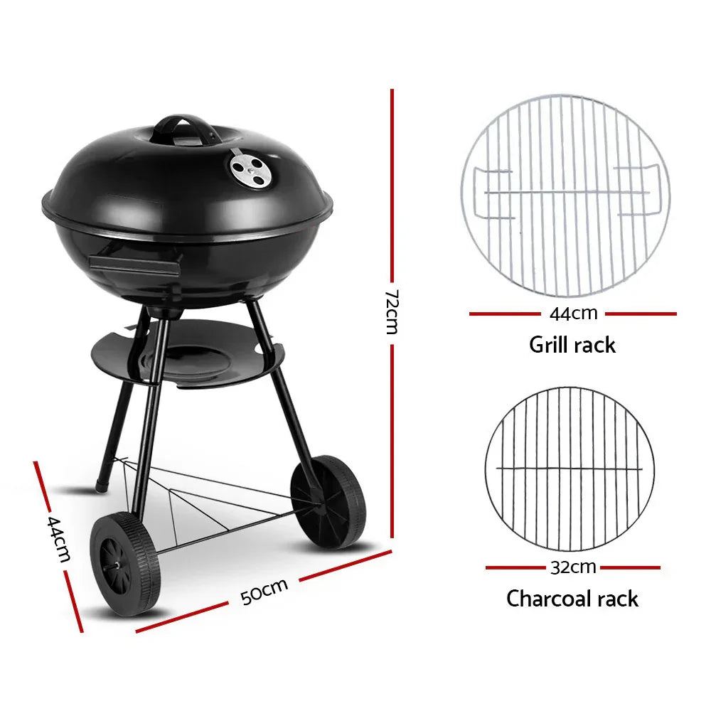 Grillz BBQ Grill Charcoal Smoker - Mekamart Australia