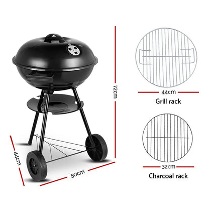 Grillz BBQ Grill Charcoal Smoker - Mekamart Australia