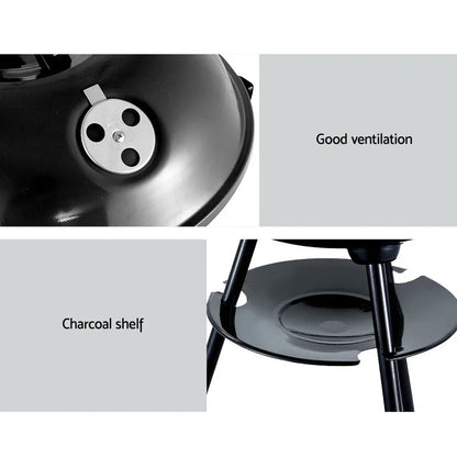 Grillz BBQ Grill Charcoal Smoker - Mekamart Australia