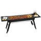 Grillz Charcoal BBQ Grill Smoker Portable Barbecue Outdoor Foldable Camping - Mekamart Australia