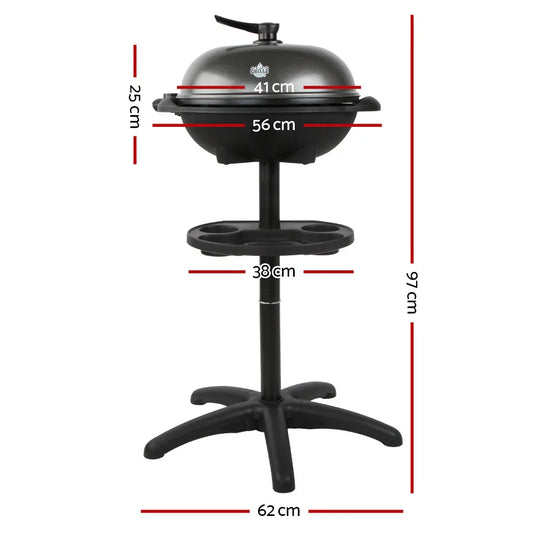 Grillz BBQ Grill Electric Smoker - Mekamart Australia