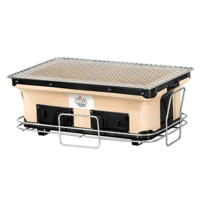 Grillz BBQ Grill Tabletop Charcoal Smoker - Mekamart Australia