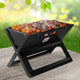 Grillz BBQ Grill Charcoal Smoker Foldable - Mekamart Australia
