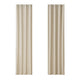 Artiss 2X Blockout Curtains Eyelet 140x230cm Beige - Mekamart Australia