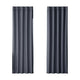 Artiss 2X Blockout Curtains Eyelet 180x213cm Charcoal - Mekamart Australia