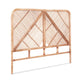 Artiss Bed Headboard Double Bedhead Rattan - FRED Pine - Mekamart Australia
