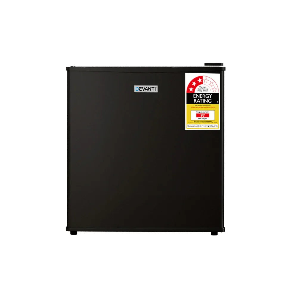 Devanti 48L Bar Fridge Black - Mekamart Australia