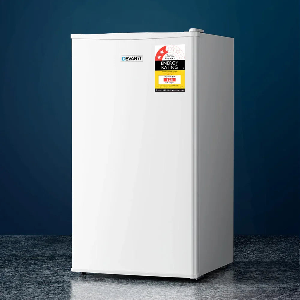 Devanti 95L Bar Fridge White - Mekamart Australia