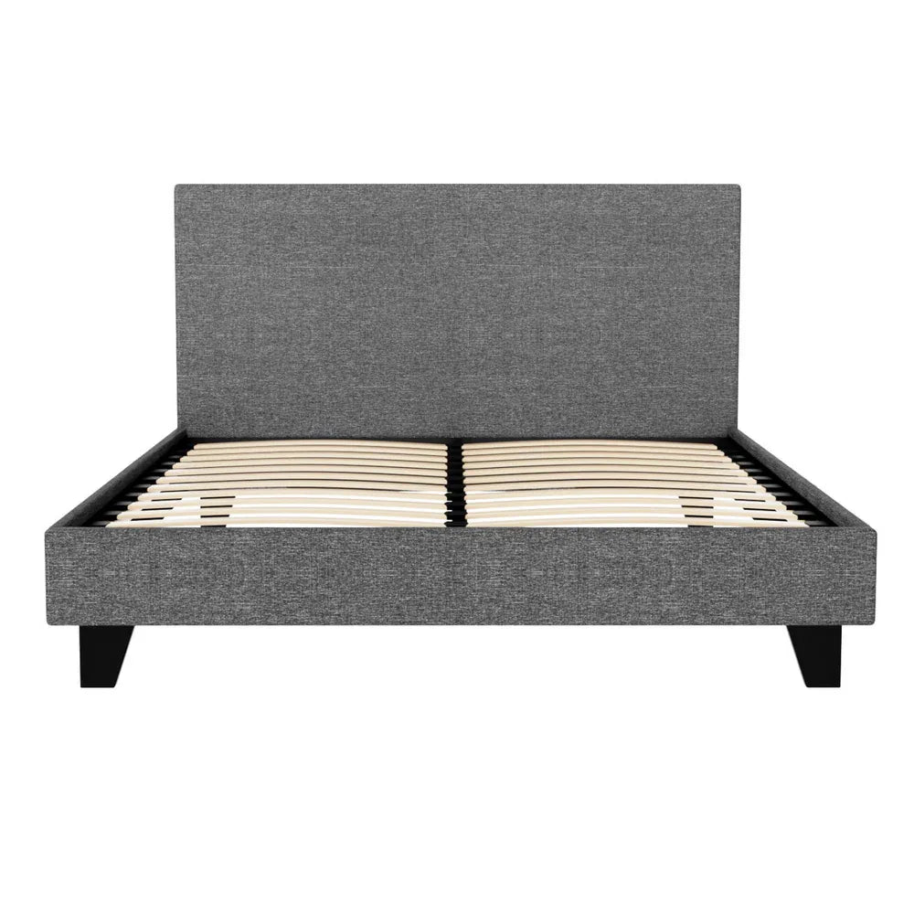Artiss Bed Frame Double Size Grey NEO - Mekamart Australia