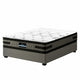 Artiss Bed Frame with 36cm Giselle Mattress Set King Single Gas Lift Base Grey - Mekamart Australia