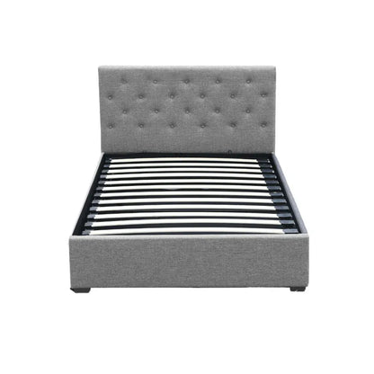 Artiss Bed Frame King Single Size Gas Lift Grey VILA - Mekamart Australia