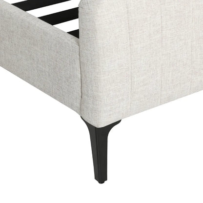 Artiss Bed Frame Queen Size Beige AMMY - Mekamart Australia